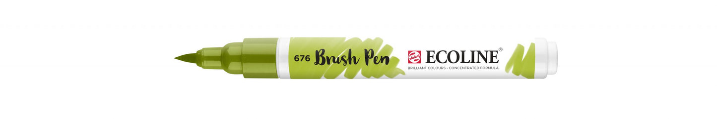 Ecoline - Brush Pen Grasgroen 676