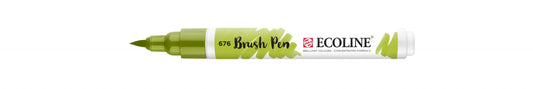 Ecoline - Brush Pen Grasgroen 676