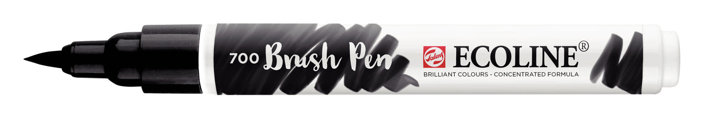 Ecoline - Brush Pen Zwart 700