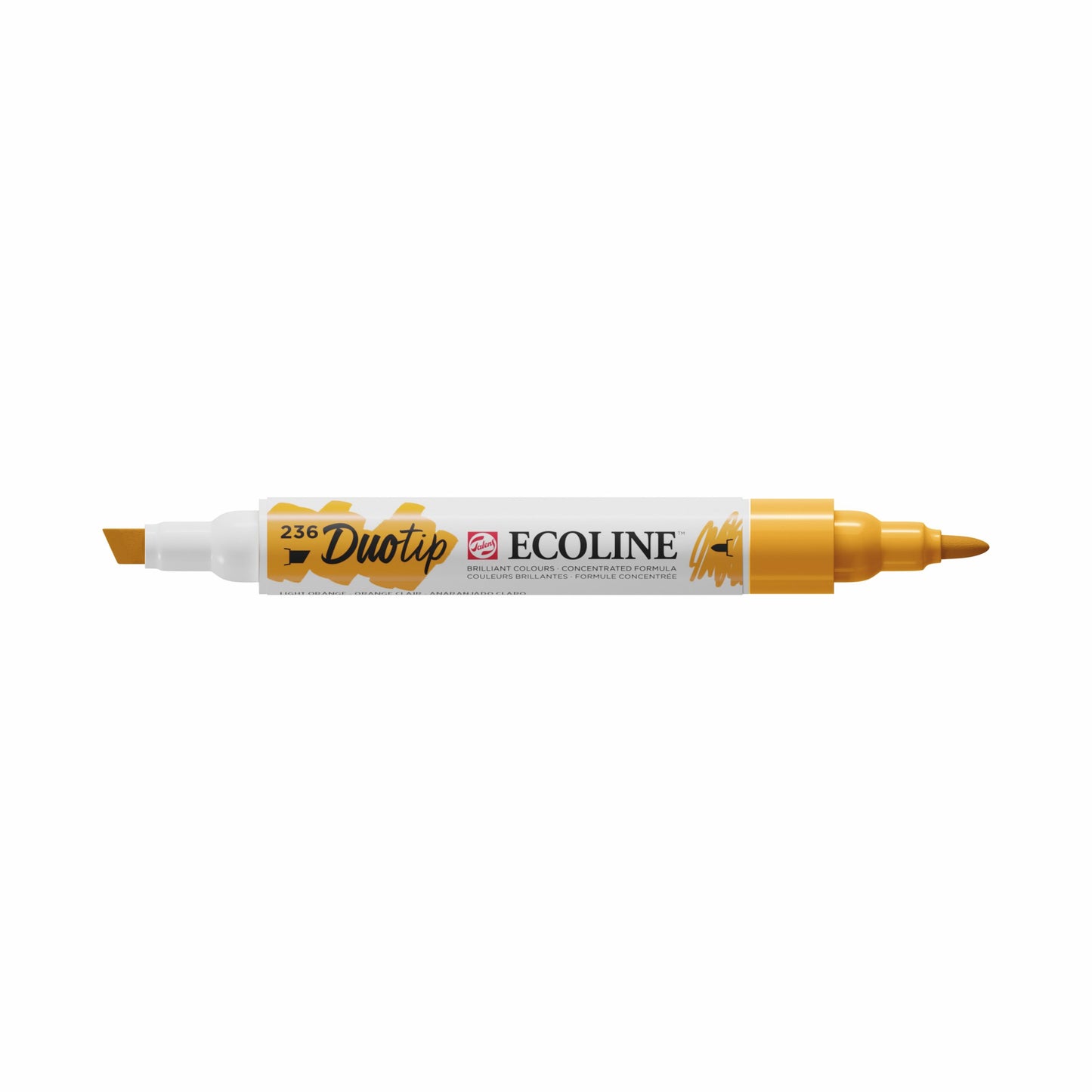Ecoline - Duo Tip Licht Oranje