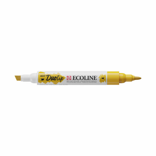 Ecoline - Duo Tip Donkere Oker