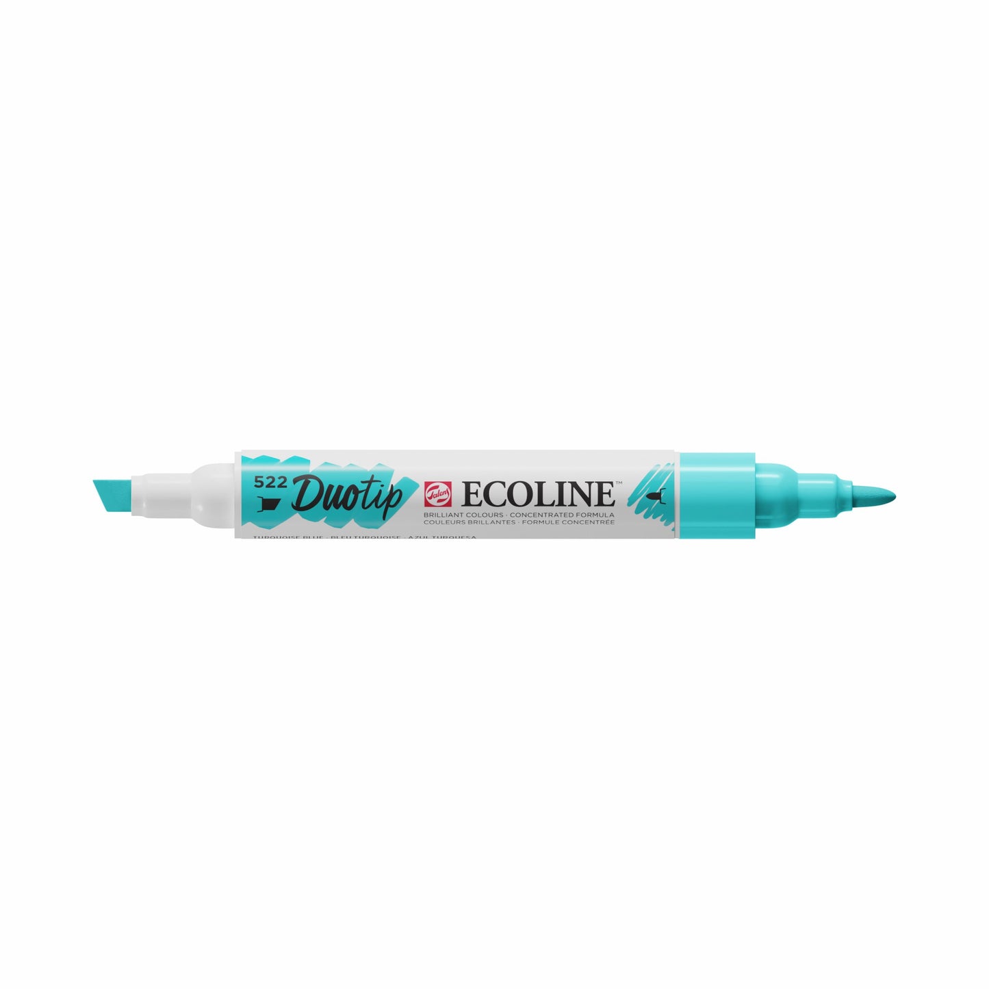 Ecoline - Duo Tip Turkooisblauw