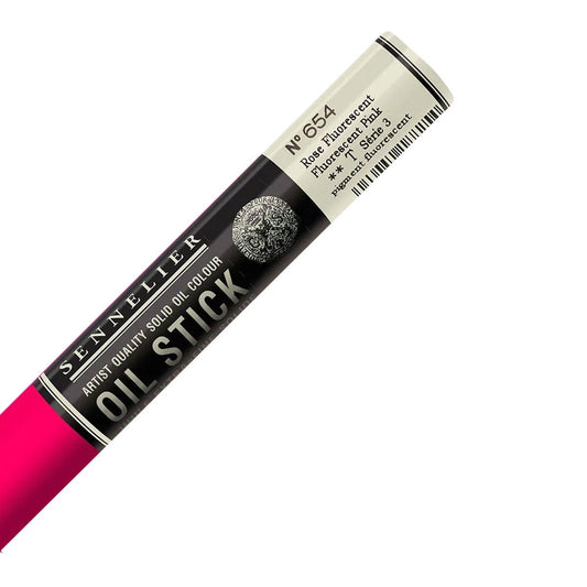 Sennelier - Oil Stick Fluo Rose 38Ml
