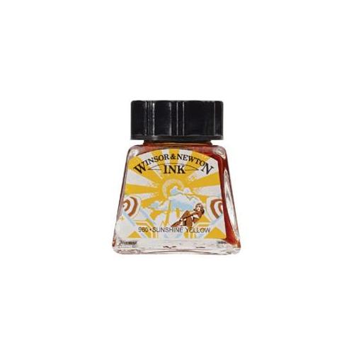 Winsor & Newton - Ink 14Ml Sunshine Yellow Uv 6