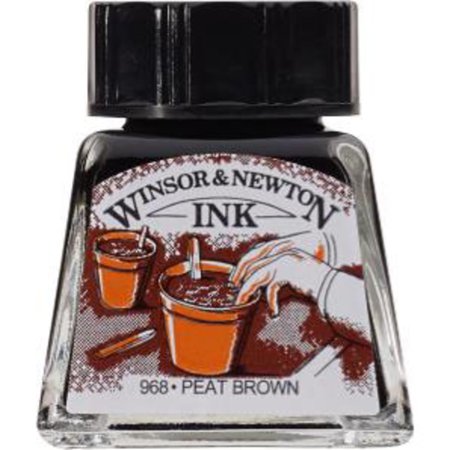 Winsor & Newton - Ink 14Ml Peat Bro Uv 6