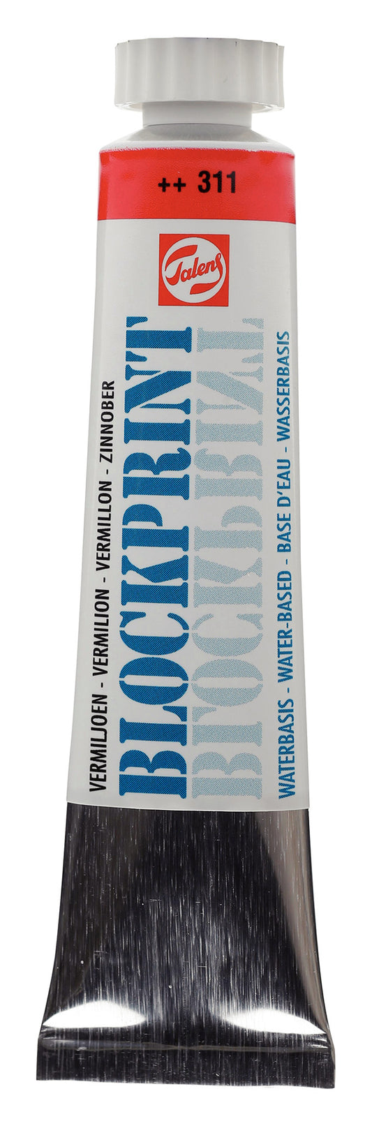 Talens - Blockprint Tube 20 Ml Vermiljoen 311