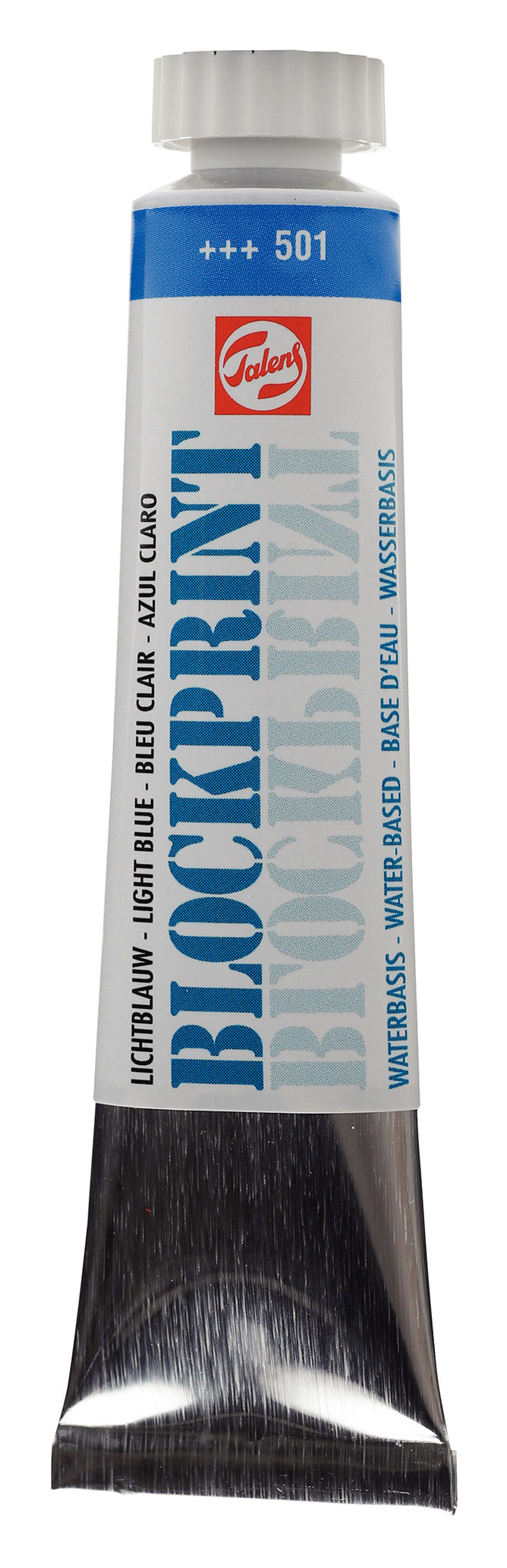 Talens - Blockprint Tube 20 Ml Lichtblauw 501