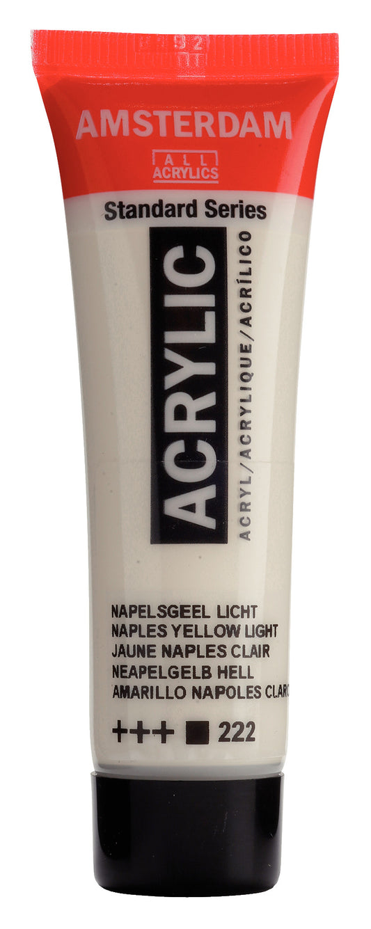 Amsterdam - Standard Series Acrylverf Tube 20 Ml Napelsgeel Licht 222