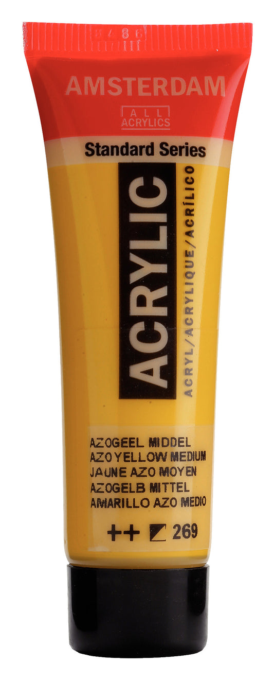 Amsterdam - Standard Series Acrylverf Tube 20 Ml Azogeel Middel 269