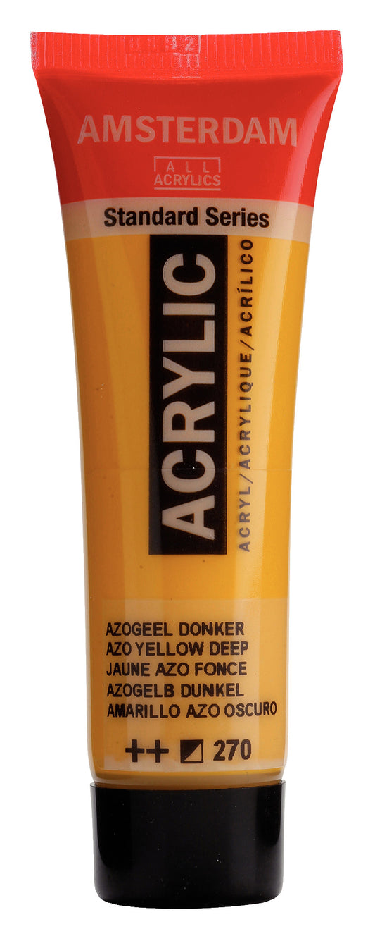 Amsterdam - Standard Series Acrylverf Tube 20 Ml Azogeel Donker 270