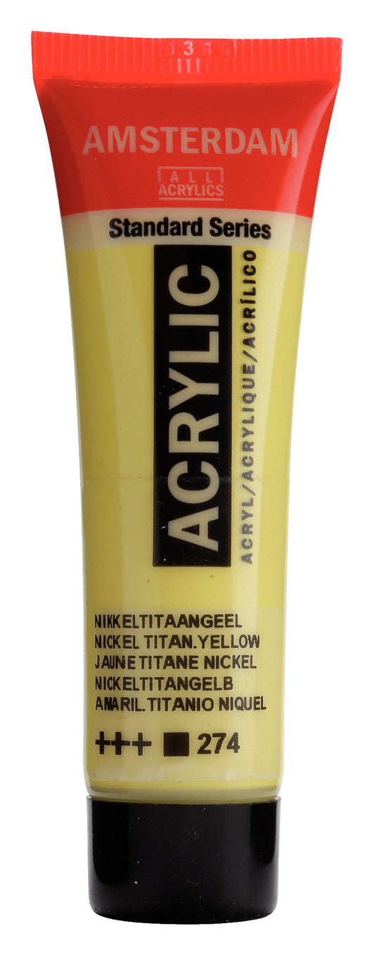 Amsterdam - Standard Series Acrylverf Tube 20 Ml Nikkeltitaangeel 274