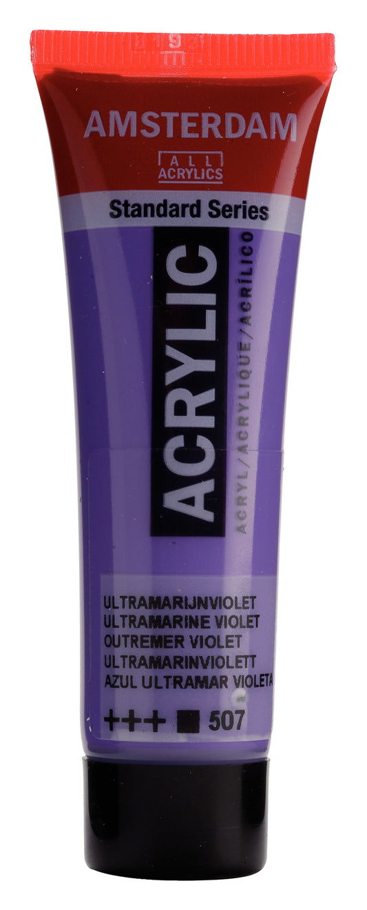 Amsterdam - Standard Series Acrylverf Tube 20 Ml Ultramarijnviolet 507
