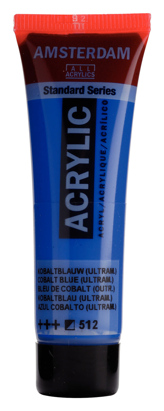 Amsterdam - Standard Series Acrylverf Tube 20 Ml Kobaltblauw (Ultramarijn) 512