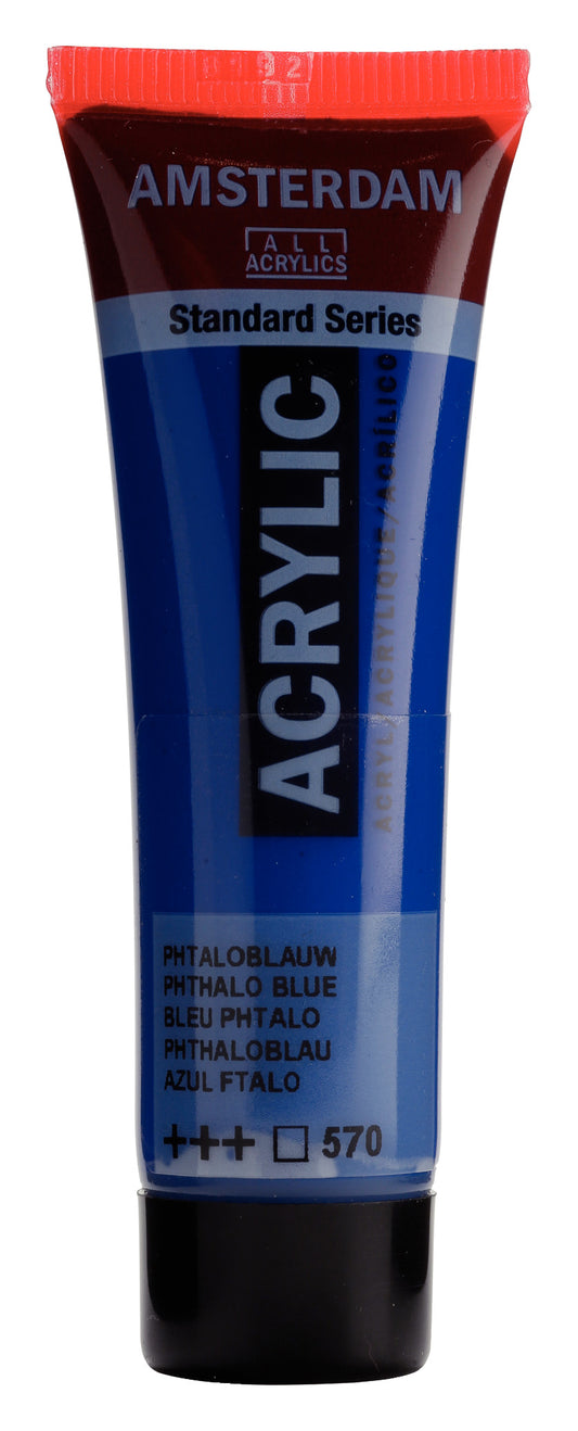 Amsterdam - Standard Series Acrylverf Tube 20 Ml Phtaloblauw 570