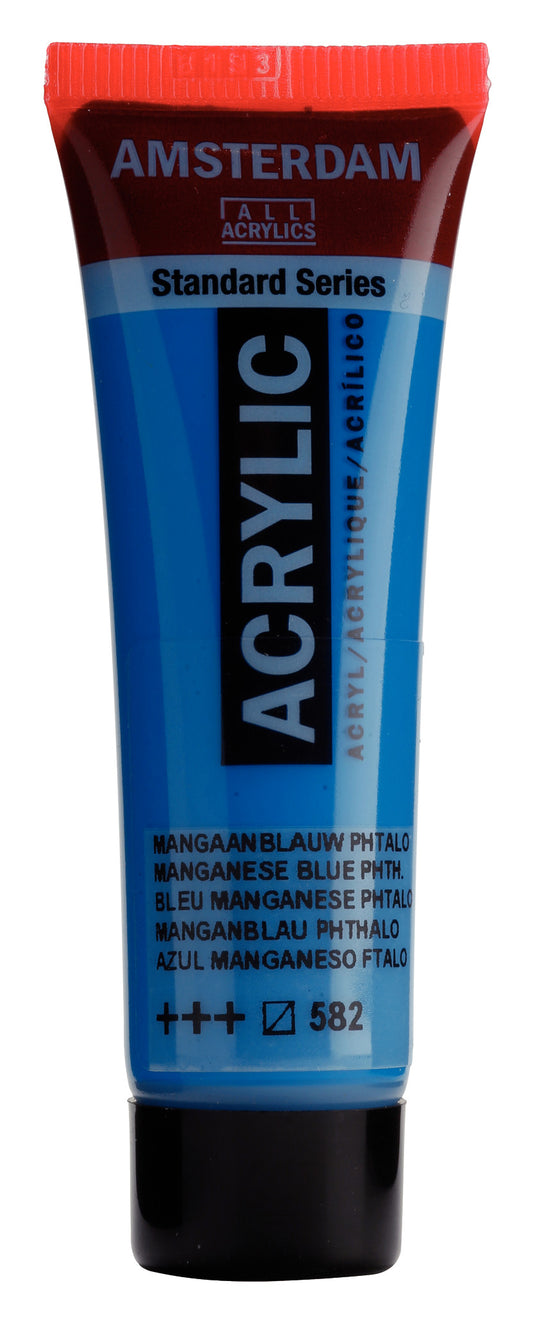 Amsterdam - Standard Series Acrylverf Tube 20 Ml Mangaanblauw Phtalo 582