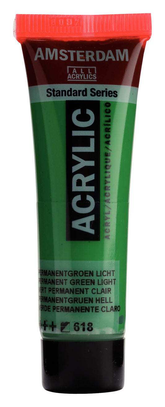 Amsterdam - Standard Series Acrylverf Tube 20 Ml Permanentgroen Licht 618