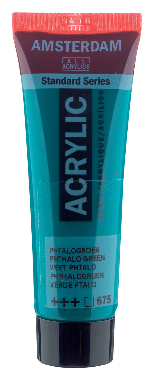 Amsterdam - Standard Series Acrylverf Tube 20 Ml Phtalogroen 675