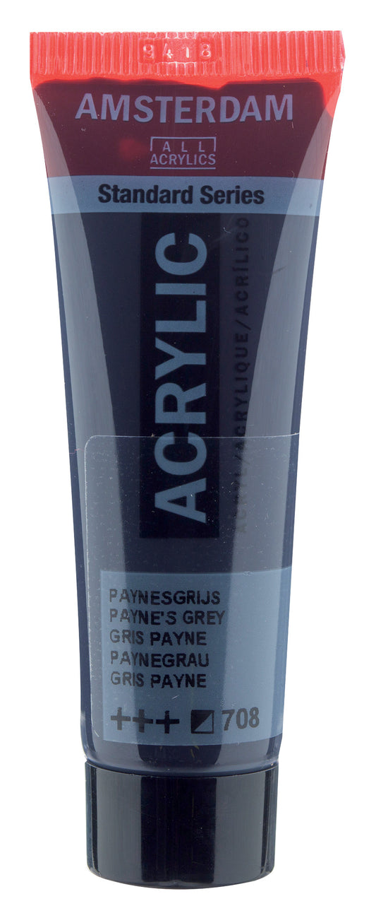 Amsterdam - Standard Series Acrylverf Tube 20 Ml Paynesgrijs 708