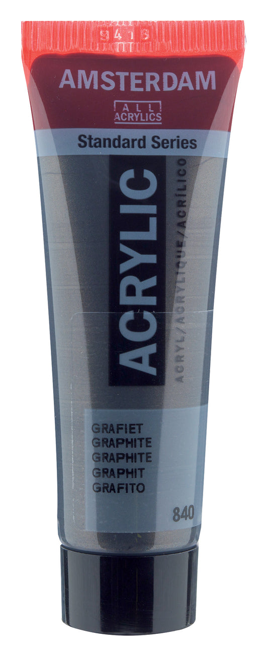 Amsterdam - Standard Series Acrylverf Tube 20 Ml Grafiet 840
