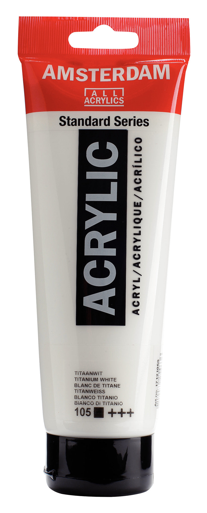 Amsterdam - Standard Series Acrylverf Tube 250 Ml Titaanwit 105