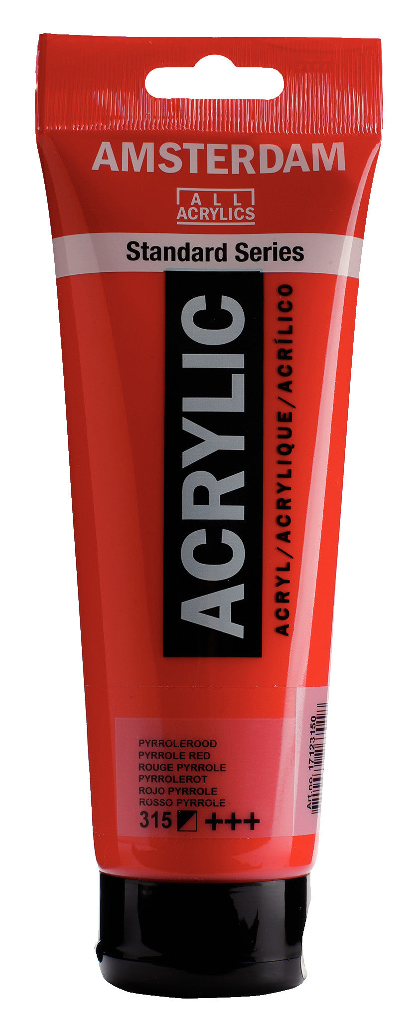 Amsterdam - Standard Series Acrylverf Tube 250 Ml Pyrrolerood 315