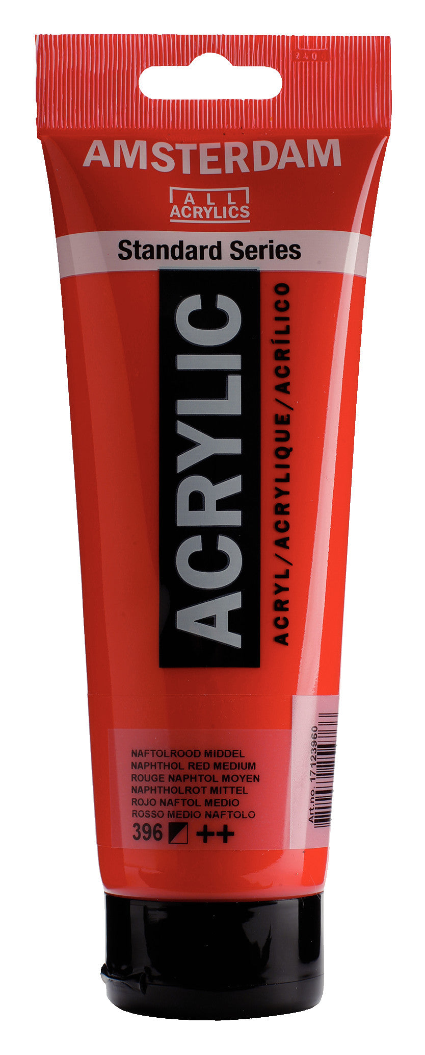 Amsterdam - Standard Series Acrylverf Tube 250 Ml Naftolrood Middel 396