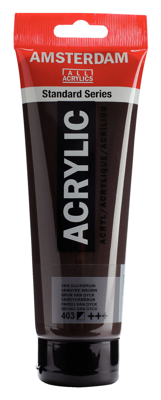 Amsterdam - Standard Series Acrylverf Tube 250 Ml Van Dijckbruin 403