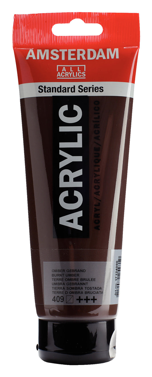 Amsterdam - Standard Series Acrylverf Tube 250 Ml Omber Gebrand 409
