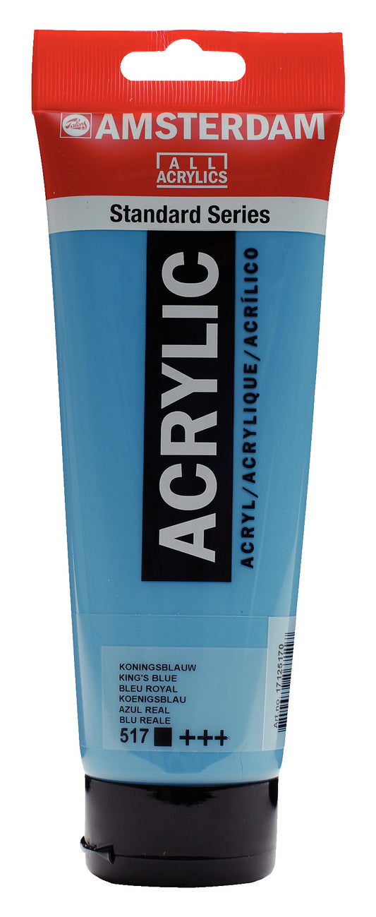 Amsterdam - Standard Series Acrylverf Tube 250 Ml Koningsblauw 517