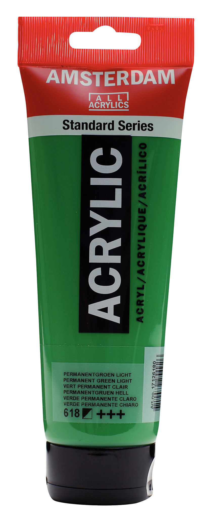 Amsterdam - Standard Series Acrylverf Tube 250 Ml Permanentgroen Licht 618