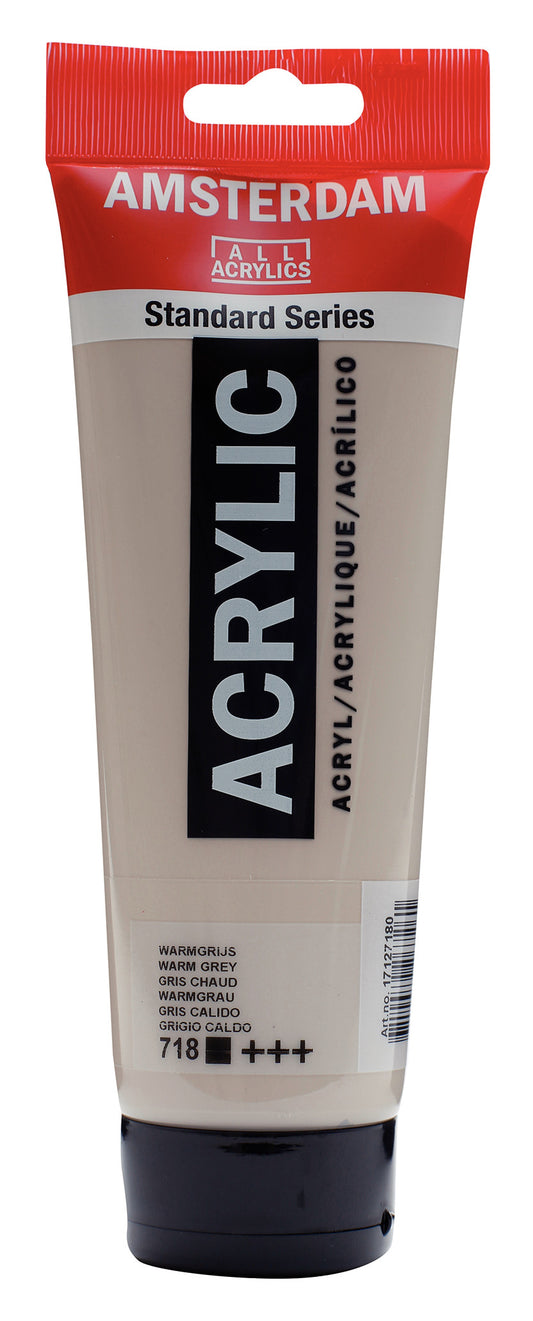 Amsterdam - Standard Series Acrylverf Tube 250 Ml Warmgrijs 718