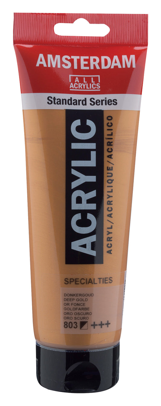 Amsterdam - Standard Series Acrylverf Tube 250 Ml Donkergoud 803
