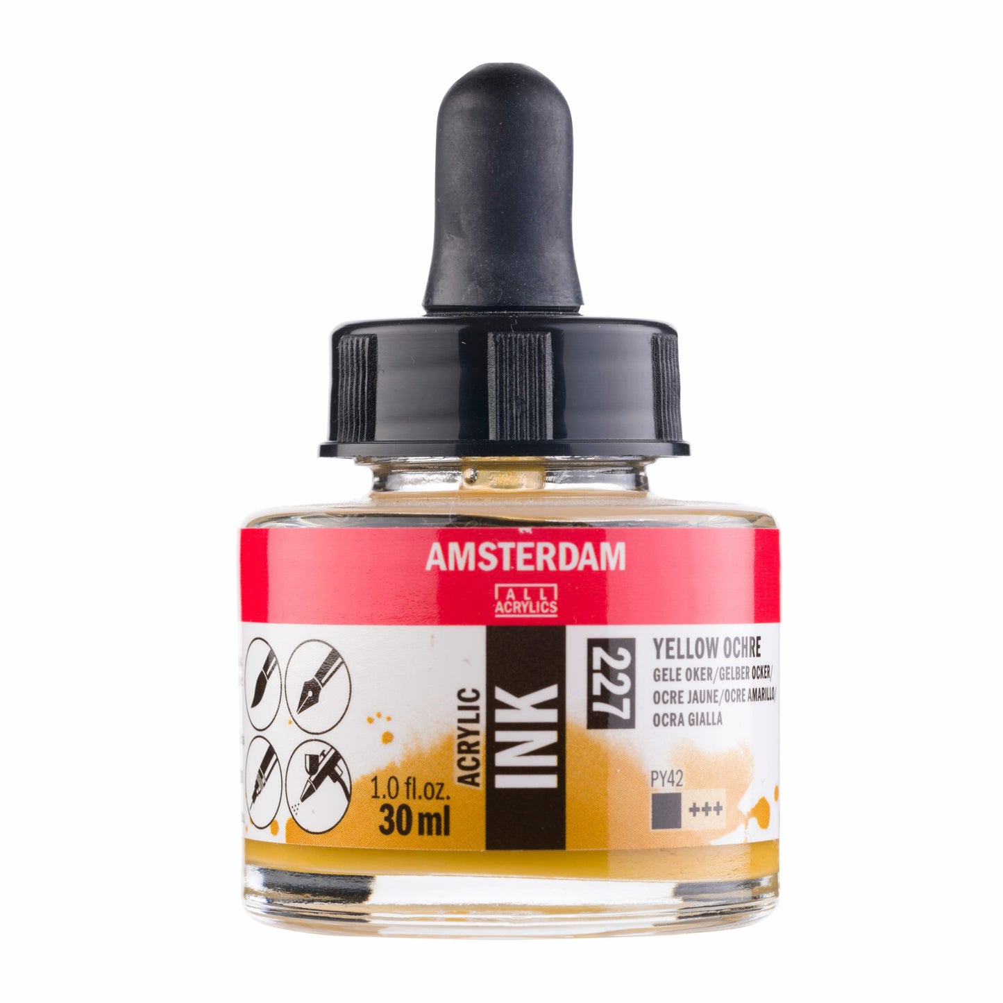 Amsterdam - Acrylinkt Fles 30 Ml Gele Oker 227