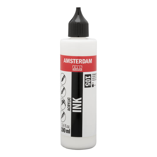 Amsterdam - Aac Inkt 100Ml Titaanwit
