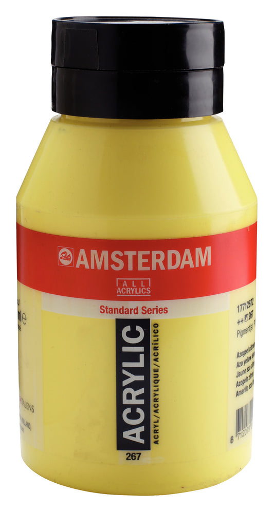 Amsterdam - Standard Series Acrylverf Pot 1000 Ml Azogeel Citroen 267
