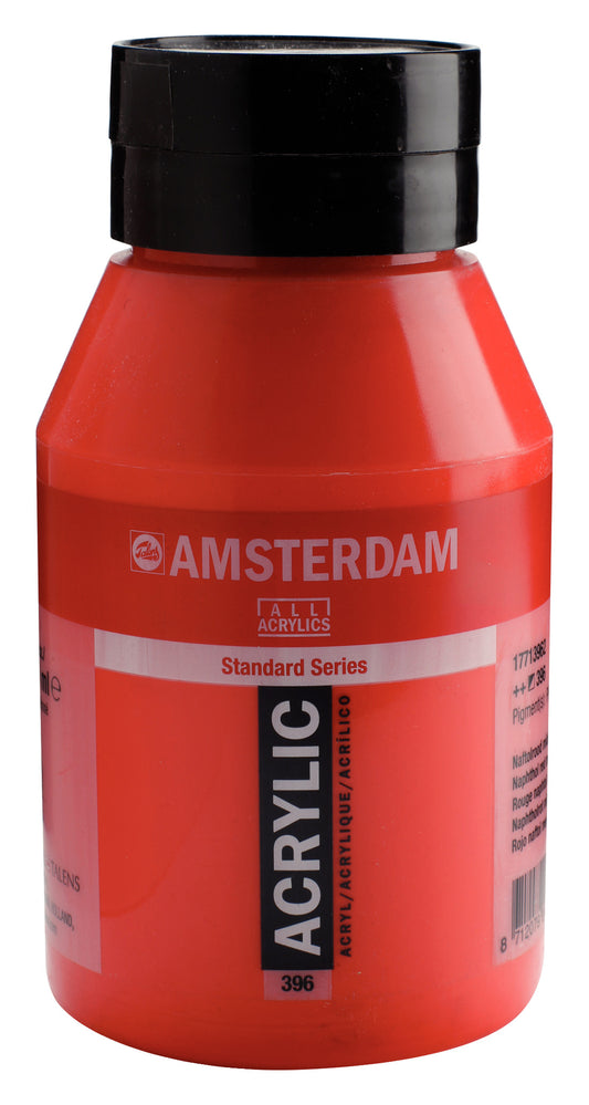 Amsterdam - Standard Series Acrylverf Pot 1000 Ml Naftolrood Middel 396