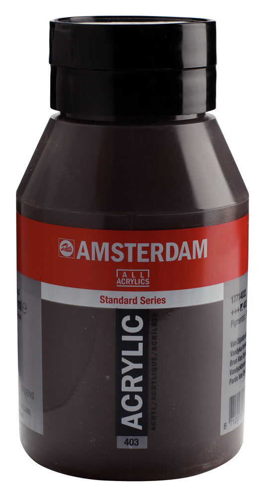 Amsterdam - Standard Series Acrylverf Pot 1000 Ml Van Dijckbruin 403