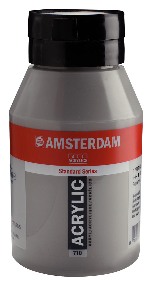 Amsterdam - Standard Series Acrylverf Pot 1000 Ml Neutraalgrijs 710