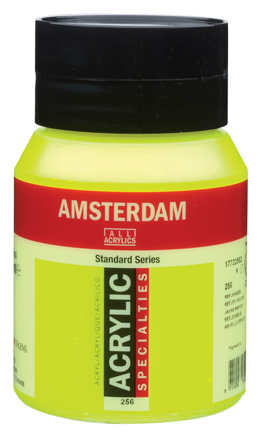Amsterdam - Standard Series Acrylverf Pot 500 Ml Reflexgeel 256