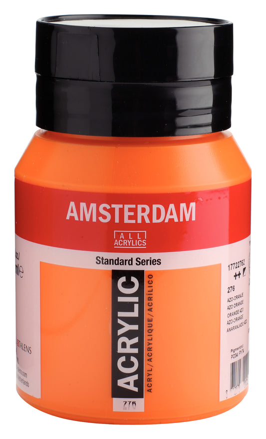 Amsterdam - Standard Series Acrylverf Pot 500 Ml Azo-Oranje 276