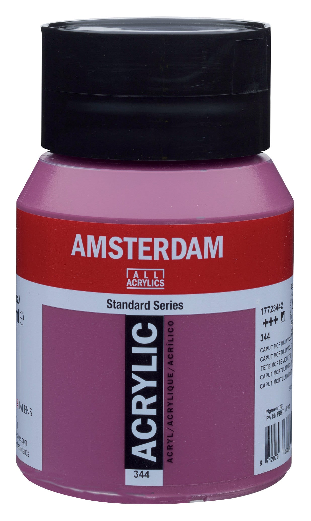 Amsterdam - Standard Series Acrylverf Pot 500 Ml Caput Mortuum Violet 344