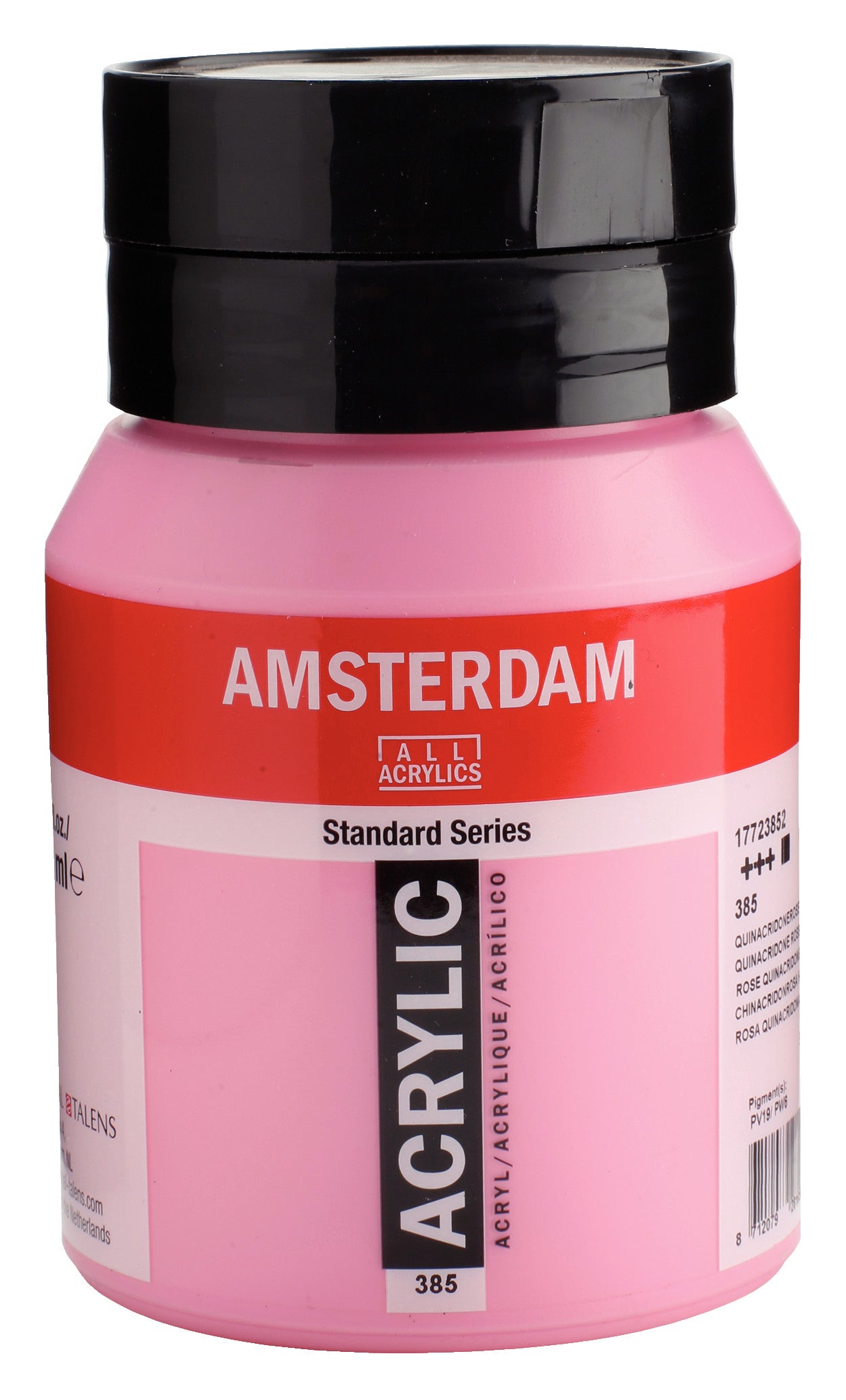 Amsterdam - Standard Series Acrylverf Pot 500 Ml Quinacridoneroze Licht 385
