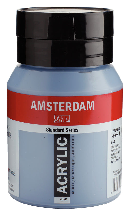 Amsterdam - Standard Series Acrylverf Pot 500 Ml Grijsblauw 562