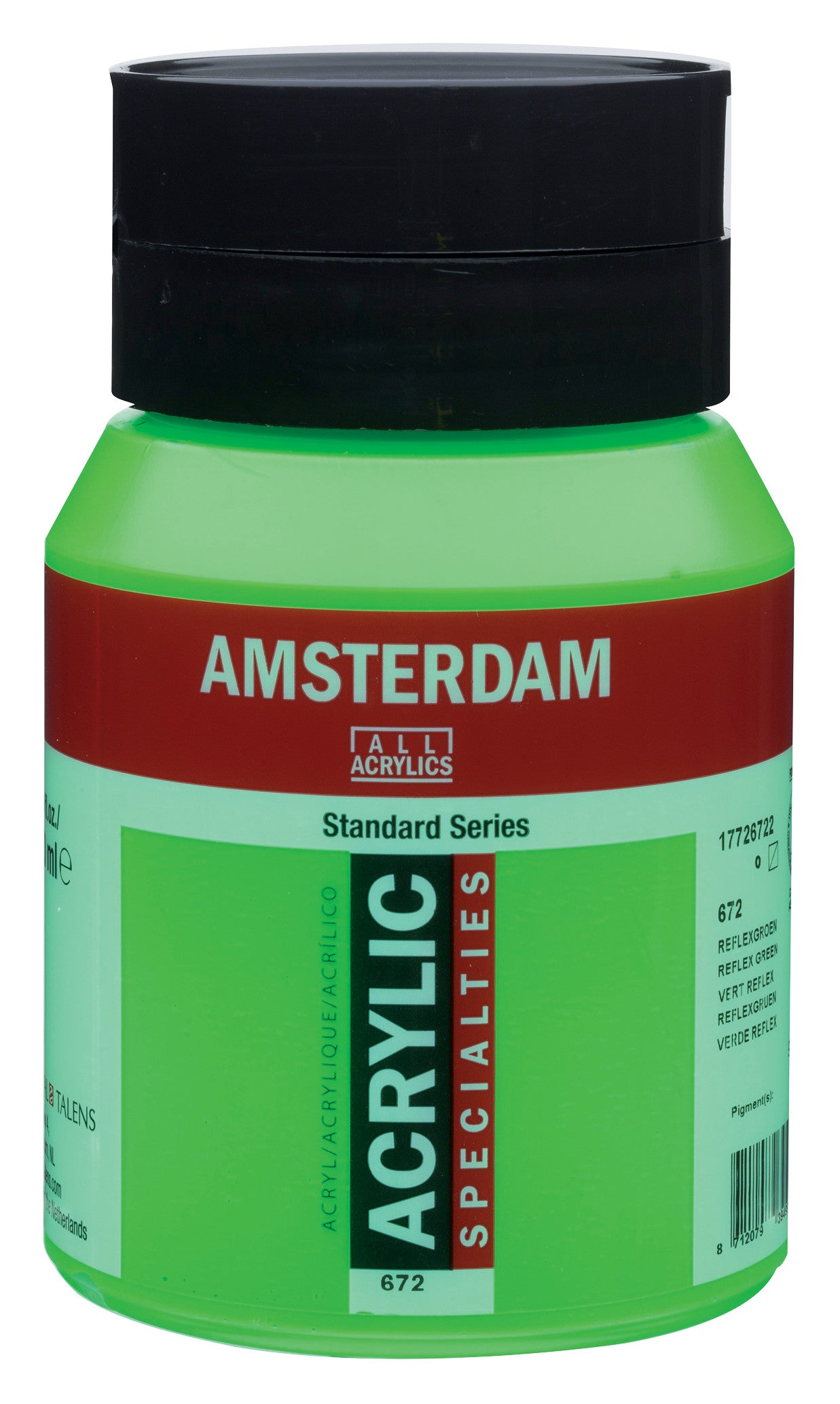 Amsterdam - Standard Series Acrylverf Pot 500 Ml Reflexgroen 672