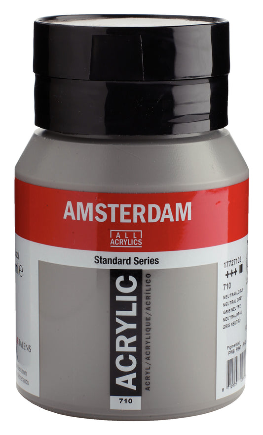 Amsterdam - Standard Series Acrylverf Pot 500 Ml Neutraalgrijs 710