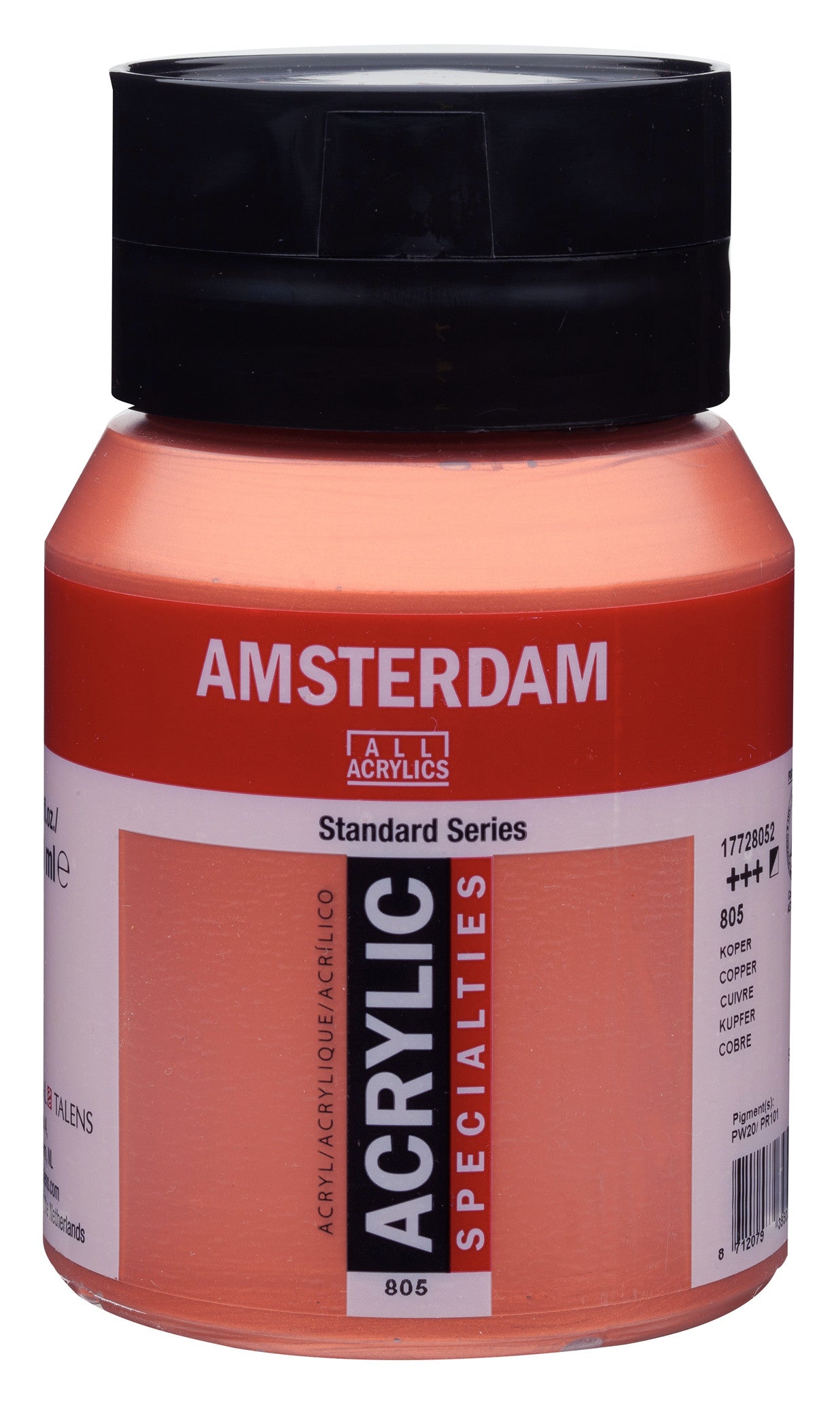 Amsterdam - Standard Series Acrylverf Pot 500 Ml Koper 805