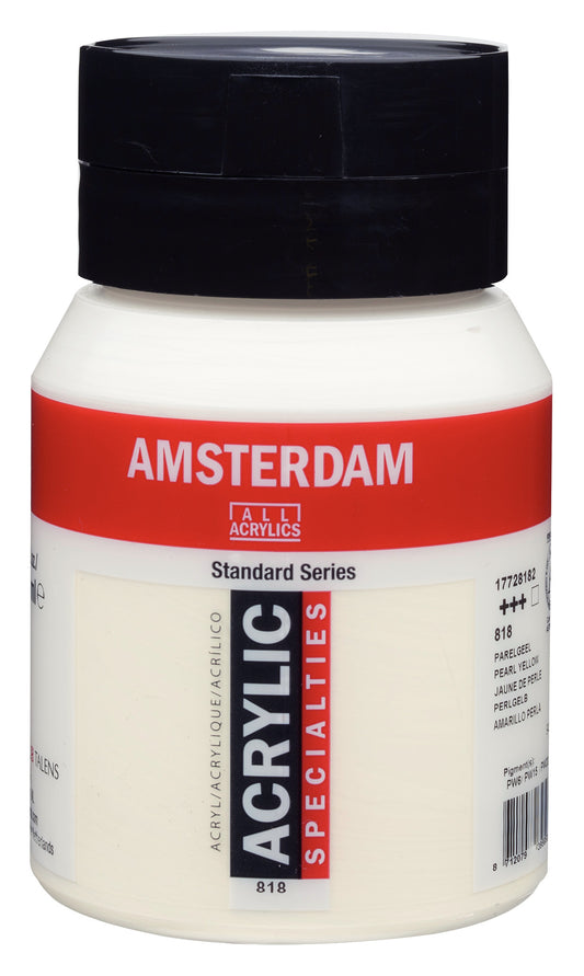 Amsterdam - Standard Series Acrylverf Pot 500 Ml Parelgeel 818