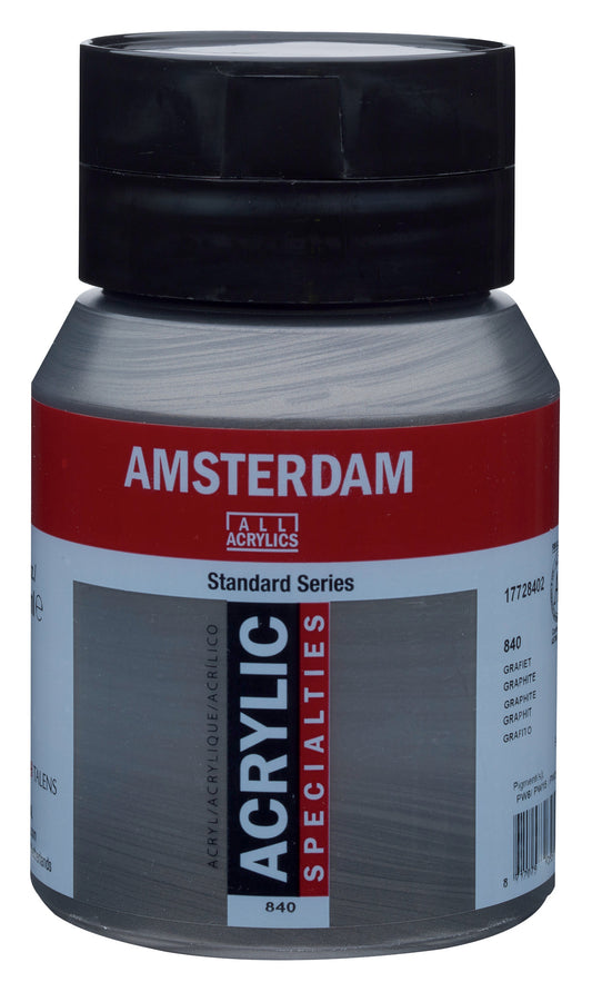 Amsterdam - Standard Series Acrylverf Pot 500 Ml Grafiet 840
