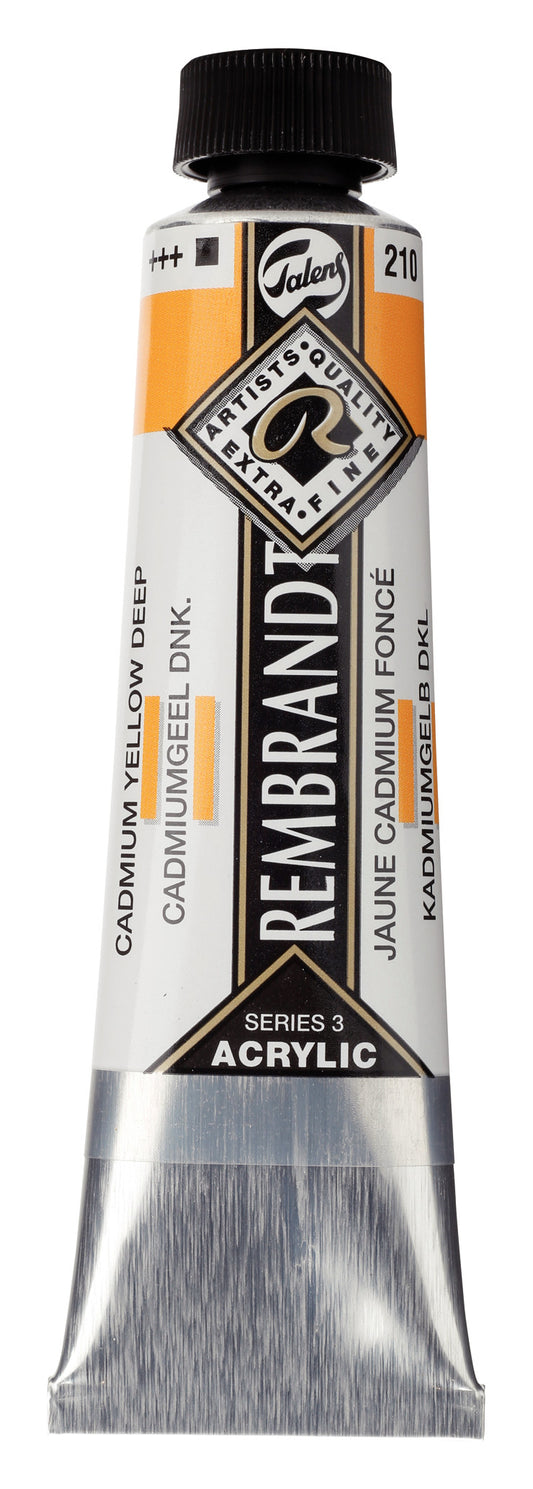 Rembrandt - Acrylverf Tube 40 Ml Cadmiumgeel Donker 210