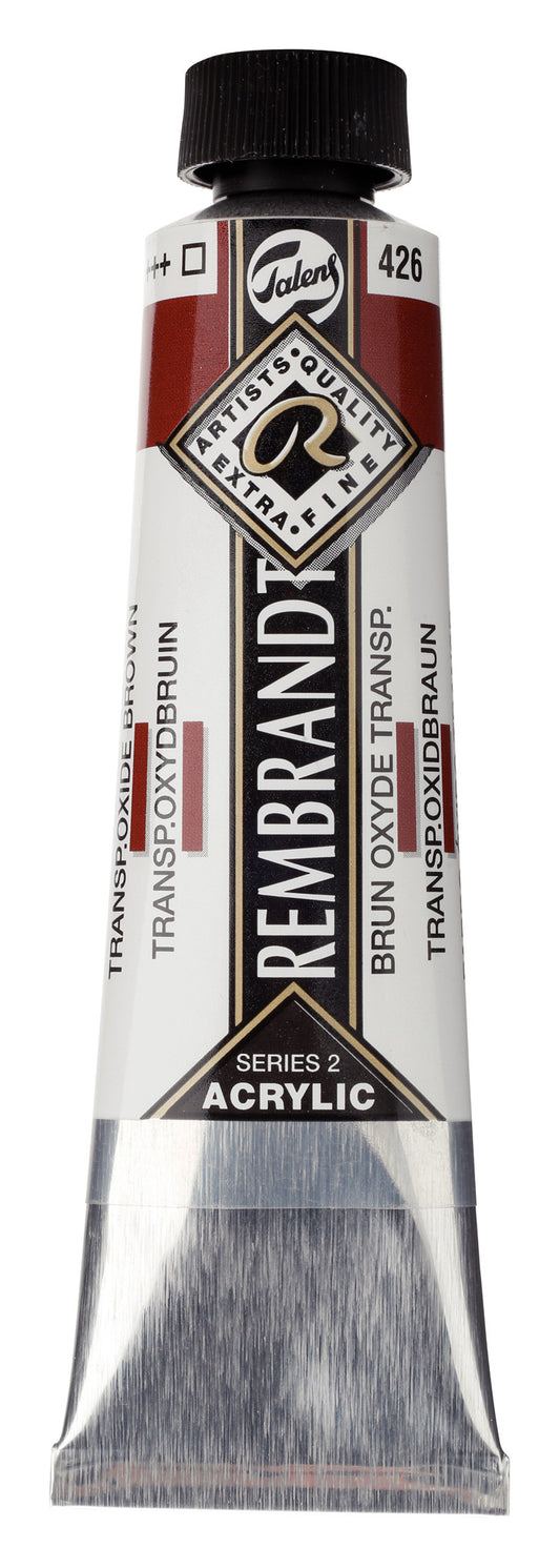 Rembrandt - Acrylverf Tube 40 Ml Transparantoxydbruin 426